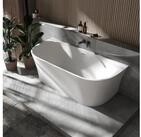 Bernstein Badewanne NOVA Wei&szlig; matt 170 x 80 cm, Vorwand-Badewanne Acryl matt