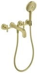 hansgrohe Wannenarmatur Axor Citterio 3-Loch ohne Platte Unterputz mit...