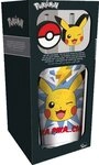 Stor Tumbler-Glas Pok&eacute;mon Glas Tumbler mit Trinkhalmen Pikachu