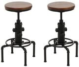 MCW Barhocker MCW-N23-H (Set, 2er), Modernes Industriedesign