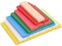 vidaXL Lernspielzeug 150-tlg. Holzbausteine-Set Kiefer Massivholz