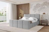 ALTDECOR Polsterbett NATA-Z (Polsterbett mit Bettkasten und Lattenrost, Boxbett...