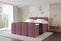 ALTDECOR Boxspringbett NINA-Z KING (Multipocket-Matratze H4, H3 Matratze