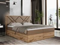 MKS M&Ouml;BEL Boxspringbett GUNAR (Set, Packung, Zwei Bettk&auml;sten, Gepolstertes