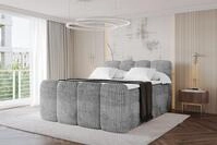 ALTDECOR Boxspringbett NINA-Z KING (Multipocket-Matratze H4, H3 Matratze