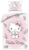 Hello Kitty Bettw&auml;sche Bettdeckenbezug 140 &times; 200 cm mit 70 &times; 90 cm...