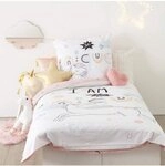 Atmosphera Cr&eacute;ateur d'int&eacute;rieur Kinderbettw&auml;sche Bettw&auml;sche f&uuml;r M&auml;dchen,
