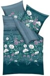 Kaeppel Bettw&auml;sche Moody Floral, Mako-Satin, 2 teilig