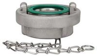 RIEGLER Druckluftschlauch Riegler Storz-Blindkupplung, Kette, ES V4A,...