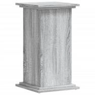 vidaXL Blumenst&auml;nder Pflanzenst&auml;nder Grau Sonoma 33x33x60 cm Holzwerkstoff (1...