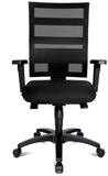 TOPSTAR Drehstuhl Drehstuhl X-Pander Plus - schwarz mit Armlehnen.