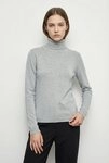 Vero Moda Rollkragenpullover VMHAPPINESS LS ROLLNK PULLOVE GA BOO REP