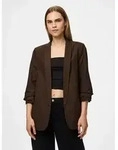 pieces Blusenblazer PCBOSELLA 3/4 BLAZER NOOS Materialmix, regular fit