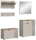 xonox.home Garderoben-Set Slide, (4tlg. Set inkl. Sitzbank, Paneel, Kommode,