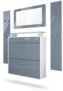 Vladon Garderoben-Set Malea, (Garderobenset bestehend aus 1 H&auml;ngeschuhschrank,...