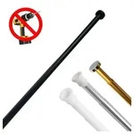 Sanilo Duschvorhangstange 90 - 160 cm oder 120 - 220 cm in schwarz, gold, wei&szlig;,