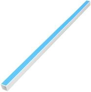 vidaXL Kabelkan&auml;le Selbstklebend 30x15 mm 30 m PVC Kabeltrommel