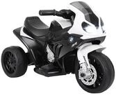COSTWAY Elektro-Kindermotorrad, mit Musik und Scheinwerfer, Dreirad