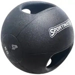 Sportinator Medizinball Premium mit Griff, ideal f&uuml;r Kraft- und...