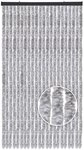 Arsvita T&uuml;rvorhang Flauschvorhang 90cm x 220cm (1 St), &Ouml;sen, blickdicht,