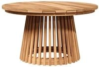vidaXL Gartentisch Beistelltisch Braun 70 x 70 x 40 cm Massivholz (1-St)