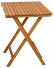 Spetebo Klapptisch Akazienholz Beistelltisch ALAMEDA klappbar - 55 cm (St&uuml;ck,...