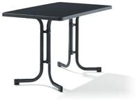Sieger Gartenm&ouml;bel Klapptisch in Schiefer anthrazit, mecalit&reg;-PRO -...