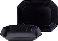 CreaTable Servierschale Box, Steinzeug, (Set, 2-tlg), Snackschale, Topaktueller