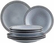 M&Auml;SER Teller-Set Ida (4-tlg), 4 Personen, Steinzeug