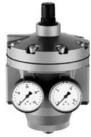 RIEGLER Druckregler Riegler Hochleistungsdruckregler mit 2 Manometern, G 1 1/2,...