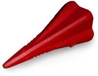 Deuba Holzspalter, 3x Spaltkeil aus Carbon-Stahl &Oslash; 7,5cm Keil Spaltgranate