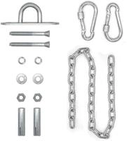 AMANKA H&auml;ngesessel Kette mit Deckenhaken - 100 cm Schwerlast...