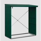 H&ouml;rmann Ecostar Kaminholzregal aus Metall (181 x 103 x 198 cm (T x B x H),