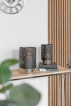 Fink Windlicht MARIAN (1 St), Kerzenhalter aus Eisen, mit wellenf&ouml;rmigen...