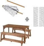 roba&reg; Garten-Kindersitzgruppe Little Stars, inkl. Sitzauflage & Schirm