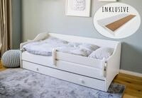 Kids Collective Kinderbett Jugendbett 80x160 80x180 cm mit Matratze, Schublade &