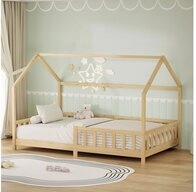 ML-DESIGN Spielbett Hausbett Kinderbett inkl. Lattenrost kreativ Bodenbett f&uuml;r