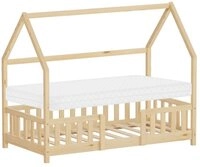 ML-DESIGN Spielbett Hausbett Kinderbett inkl. Lattenrost kreativ Bodenbett f&uuml;r