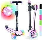 Apollo Dreiradscooter LED Kinderscooter Kids pro 4, Kinderroller mit LED Wheels,