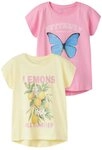 Name It T-Shirt NKFVOTIA 2P CAPSL TOP (Packung, 2-tlg) Baumwolle, loose fit