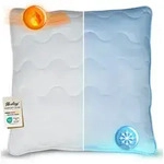 Herlag Kopfkissen 2-in-1 Sommer- & Winterseite, Bauchschl&auml;fer, R&uuml;ckenschl&auml;fer,