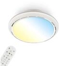 Briloner Leuchten LED Deckenleuchte DISON, Ventilatorfunktion, LED fest...