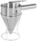 Royal Catering Trichter F&uuml;lltrichter 1,2 l Geb&auml;ckf&uuml;ller 8 mm Lik&ouml;rtrichter