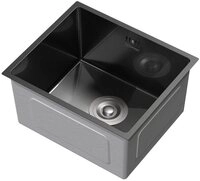 ML-DESIGN K&uuml;chensp&uuml;le Sp&uuml;lbecken aus Edelstahl, mit Ab- und...