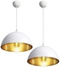 CCLIFE H&auml;ngeleuchte 2er Industrielle Pendelleuchte LED H&auml;ngeleuchte Metall E27