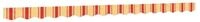 vidaXL Markise Markisenvolant Gelb und Orange Gestreift 4 m (1-St)