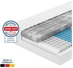 Taschenfederkernmatratze Deluxe 7-Zonen Federkernmatratze mit 3D Kaltschaum,...