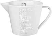 R&auml;der Design Messbecher Messbecher (gro&szlig;) aus Porzellan " zu viel des Guten "...