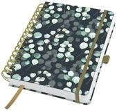 Sigel Notizbuch Spiral-Notizbuch Jolie Dot-Lineatur ca. A5 Eucalyptus Night 240...