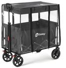 Sekey Bollerwagen Regenschutz Regenschutzh&uuml;lle f&uuml;r Faltbarer Bollerwagen mit...